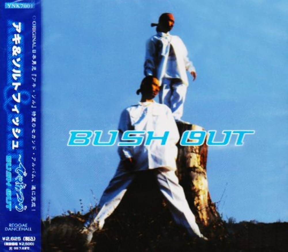 ACKEE&SALTFISH / BUSH OUT レゲエ レコード ジャパレゲ ACKEE & SALTFISH /BUSH OUT横浜レゲエ祭レコードアキソル
